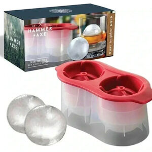 Dual Spherical Ice Mold from Hammer + Axe New